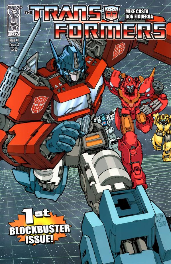 The Transformers (2009) #1 cover