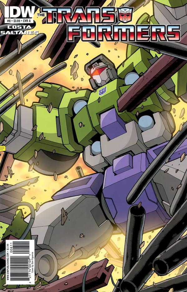 The Transformers (2009) #8 cover