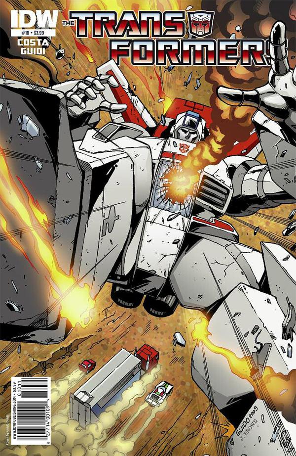 The Transformers (2009) #10 cover