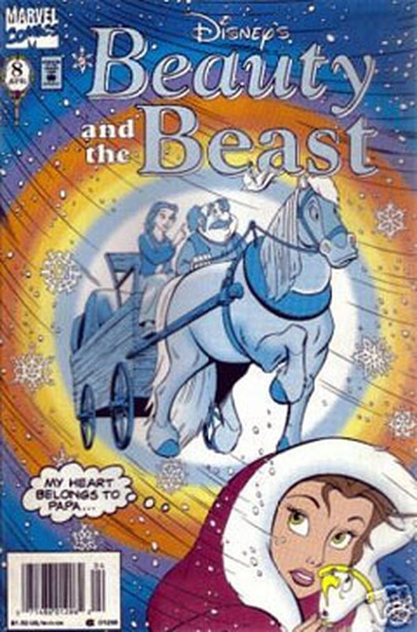 Disney's Beauty and the Beast (1994) #8 cover