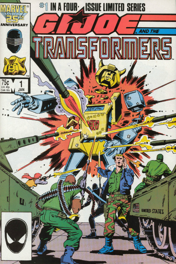 Cover of G.I. Joe and the Transformers #1