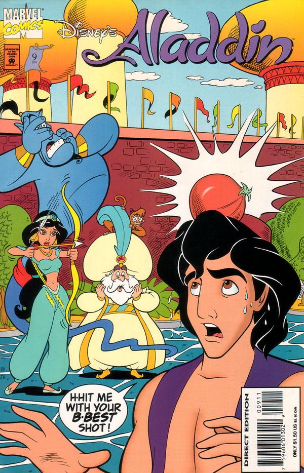 Cover of Disney's Aladdin #9