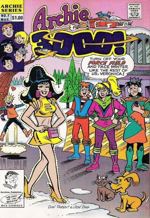 Archie 3000 (1989) #7 cover