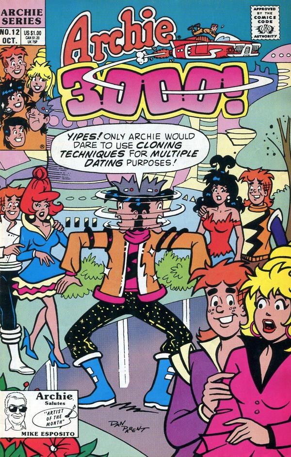 Archie 3000 (1989) #12 cover