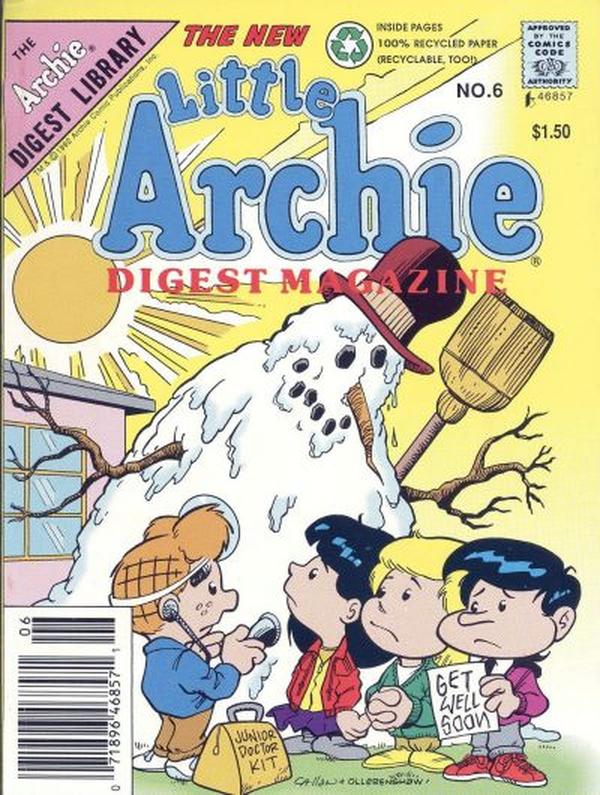 Little Archie Digest Magazine #6 cover