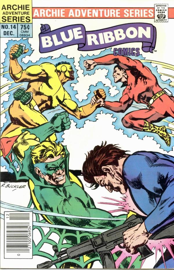 Blue Ribbon Comics (1983) #14 cover