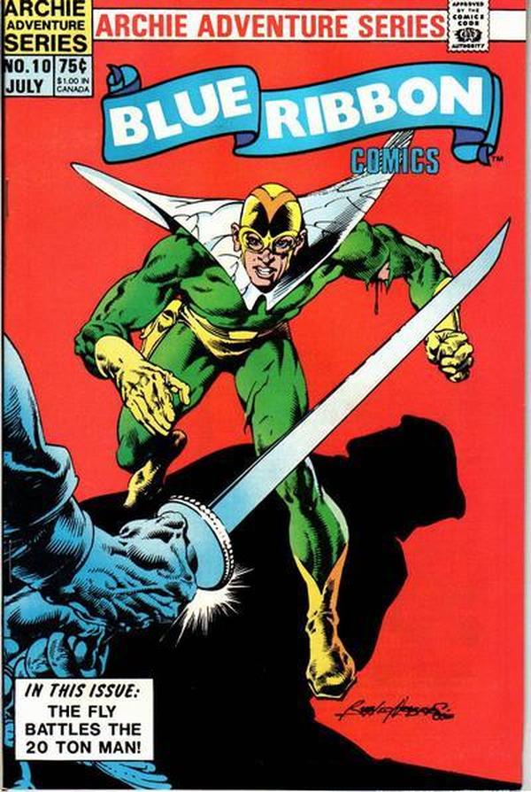 Blue Ribbon Comics (1983) #10 cover