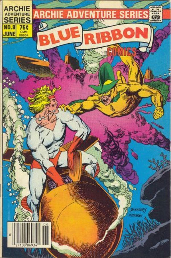 Blue Ribbon Comics (1983) #9 cover