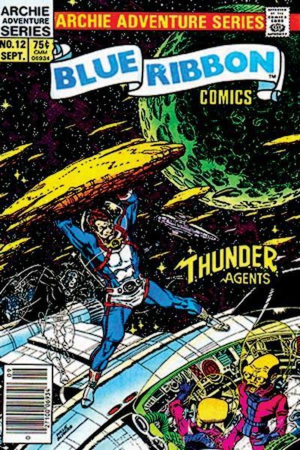 Blue Ribbon Comics (1983) #12 cover