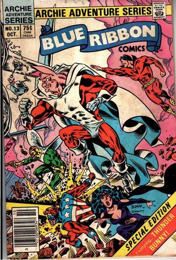 Blue Ribbon Comics (1983) #13 cover