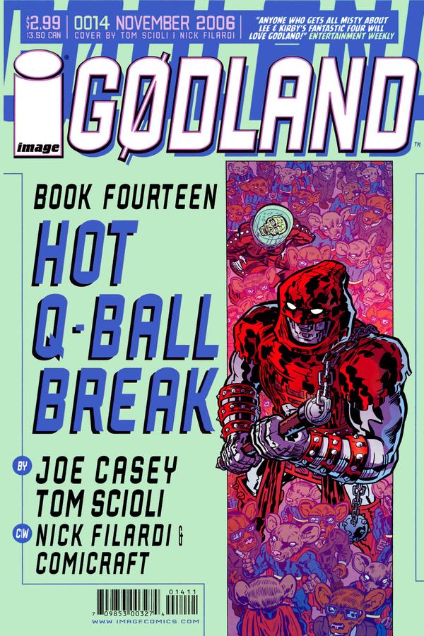 Godland (2005) #14 cover