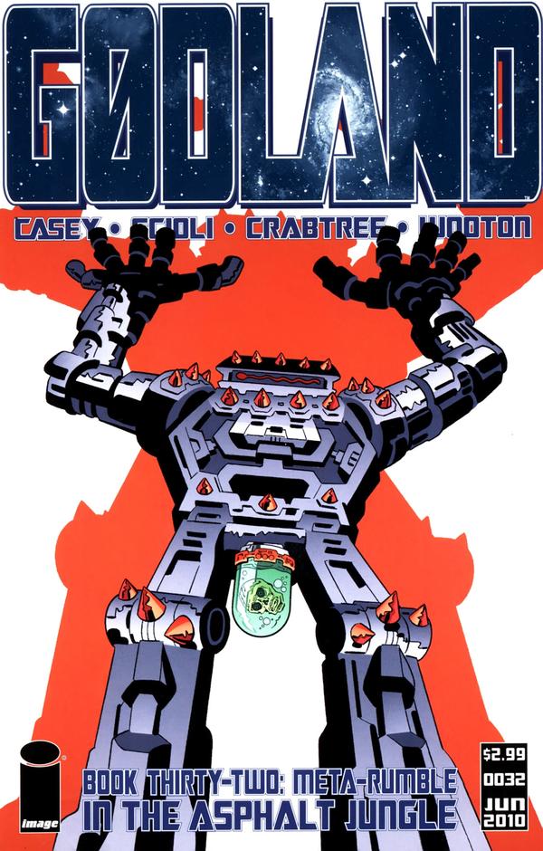 Godland (2005) #32 cover