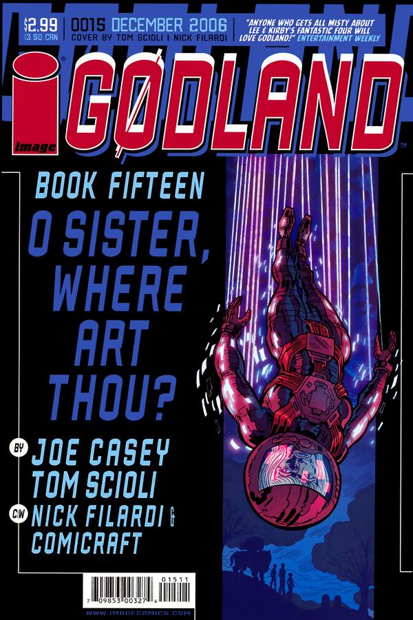 Godland (2005) #15 cover