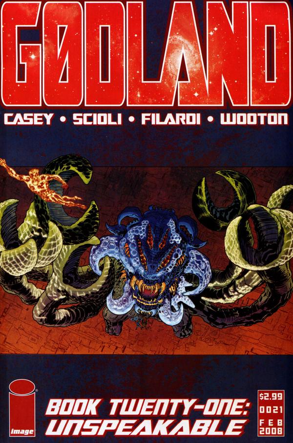 Godland (2005) #21 cover