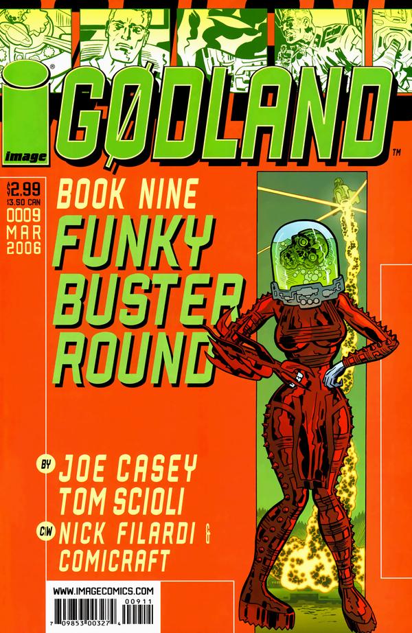 Godland (2005) #9 cover