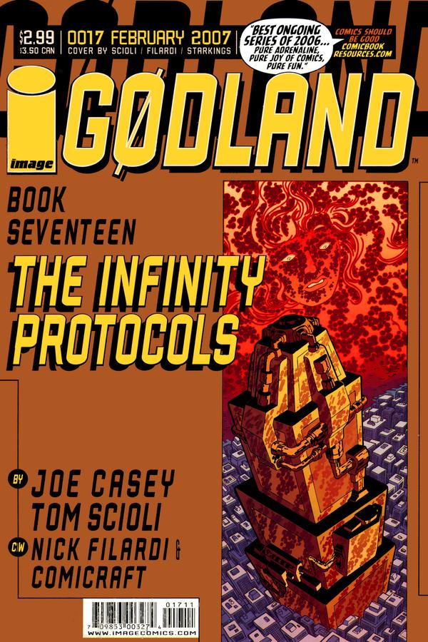 Godland (2005) #17 cover