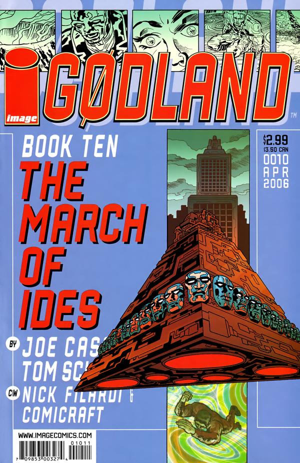 Godland (2005) #10 cover