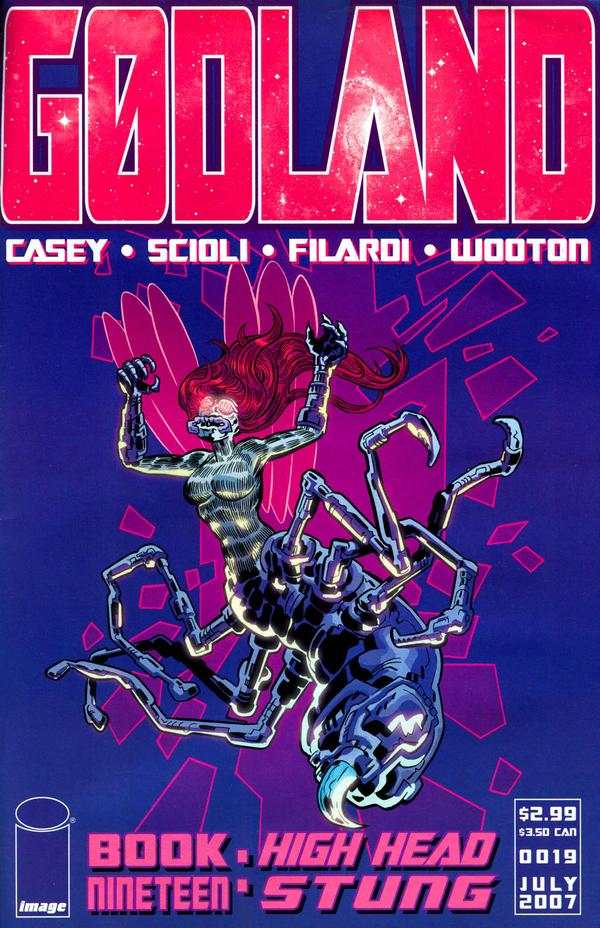 Godland (2005) #19 cover