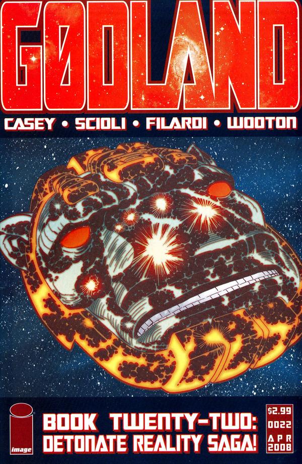 Godland (2005) #22 cover