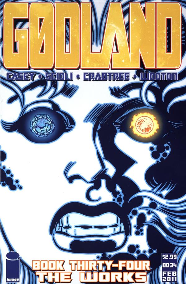 Godland (2005) #34 cover
