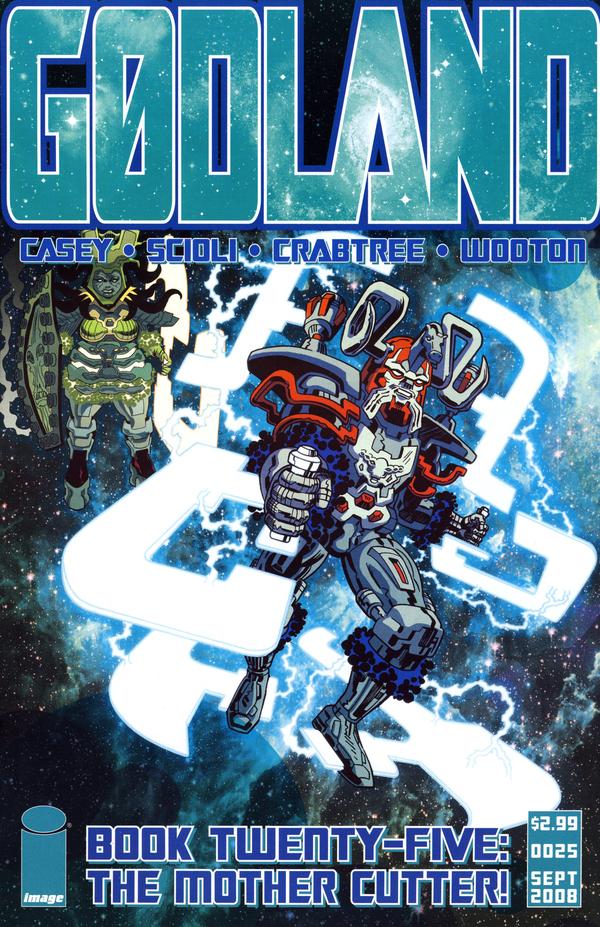 Godland (2005) #25 cover