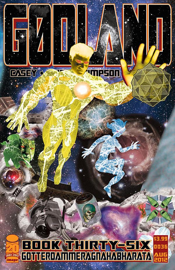 Godland (2005) #36 cover
