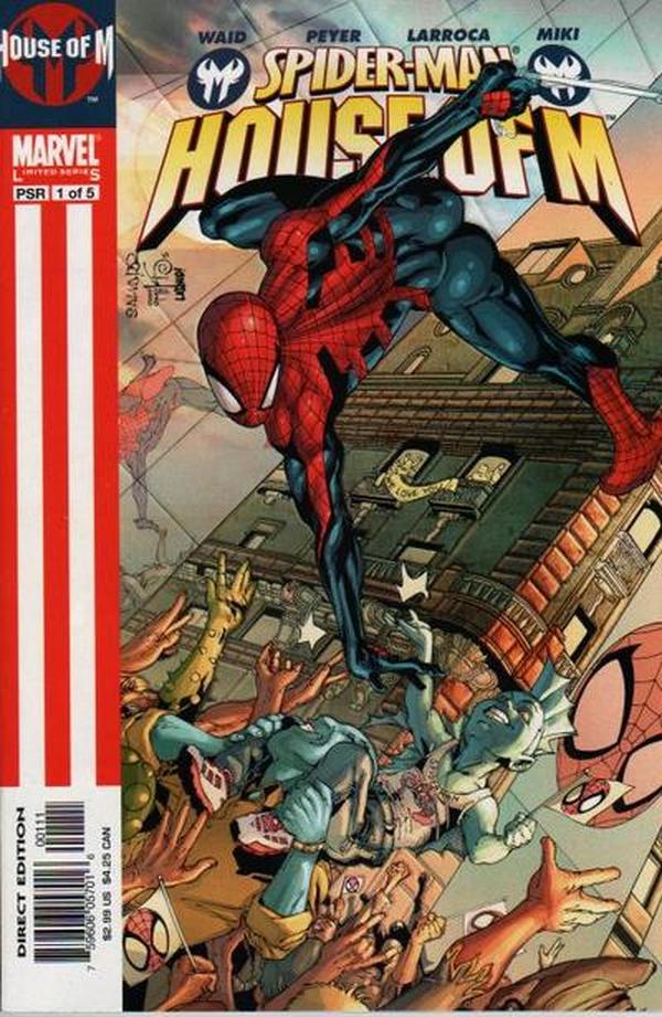 Spider-Man: House of M (2005) #1 cover