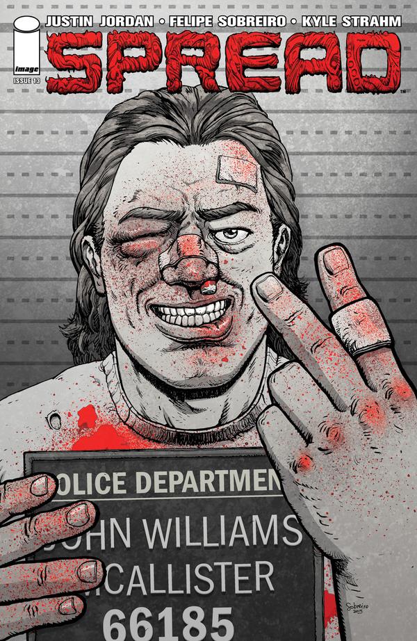 Spread (2014) #13 cover
