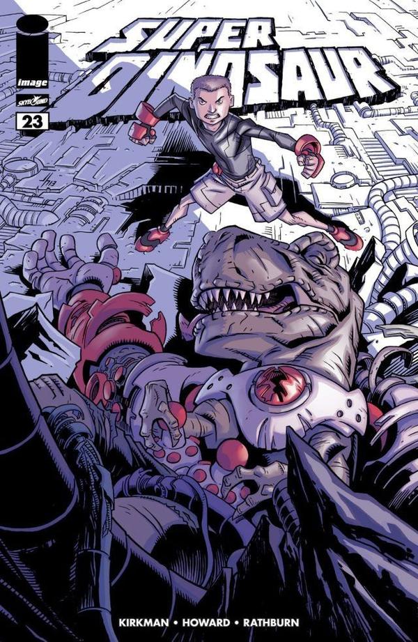 Super Dinosaur (2011) #23 cover