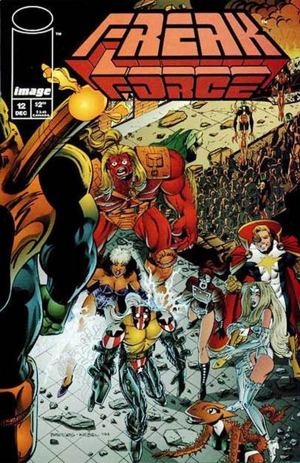 Freak Force (1993) #12 cover