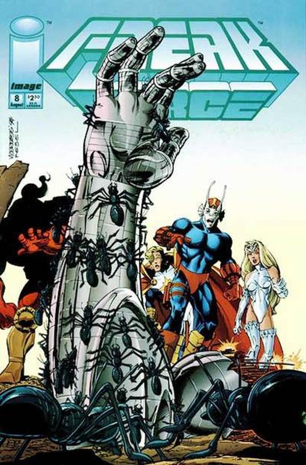 Freak Force (1993) #8 cover