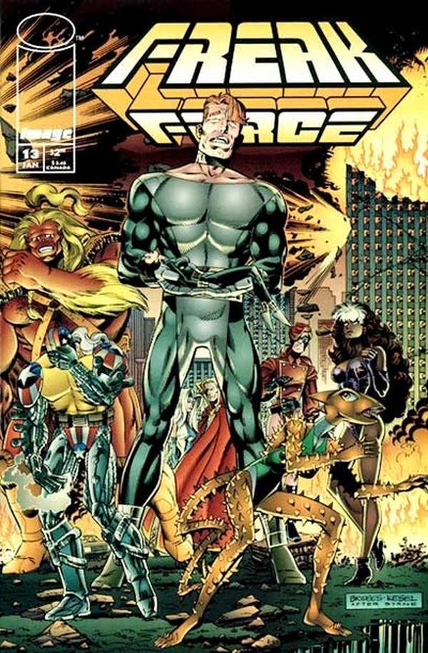 Freak Force (1993) #13 cover