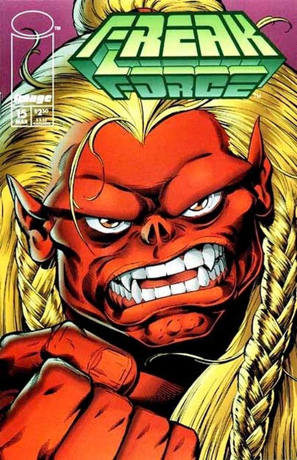 Freak Force (1993) #15 cover