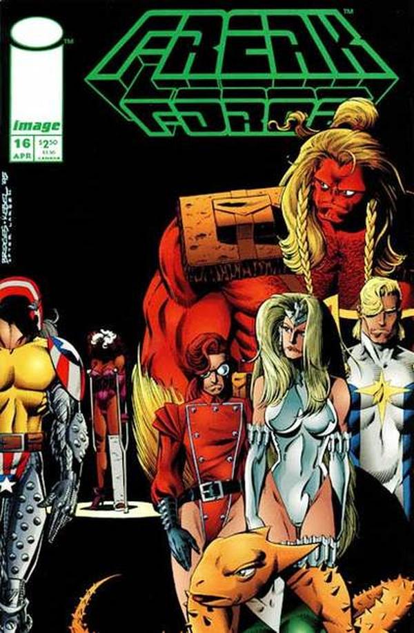 Freak Force (1993) #16 cover