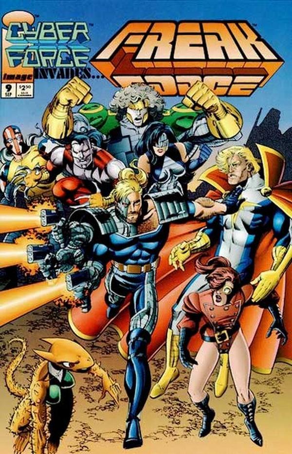 Freak Force (1993) #9 cover
