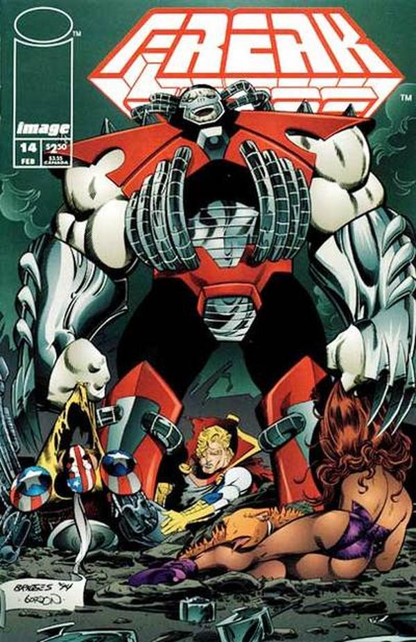 Freak Force (1993) #14 cover