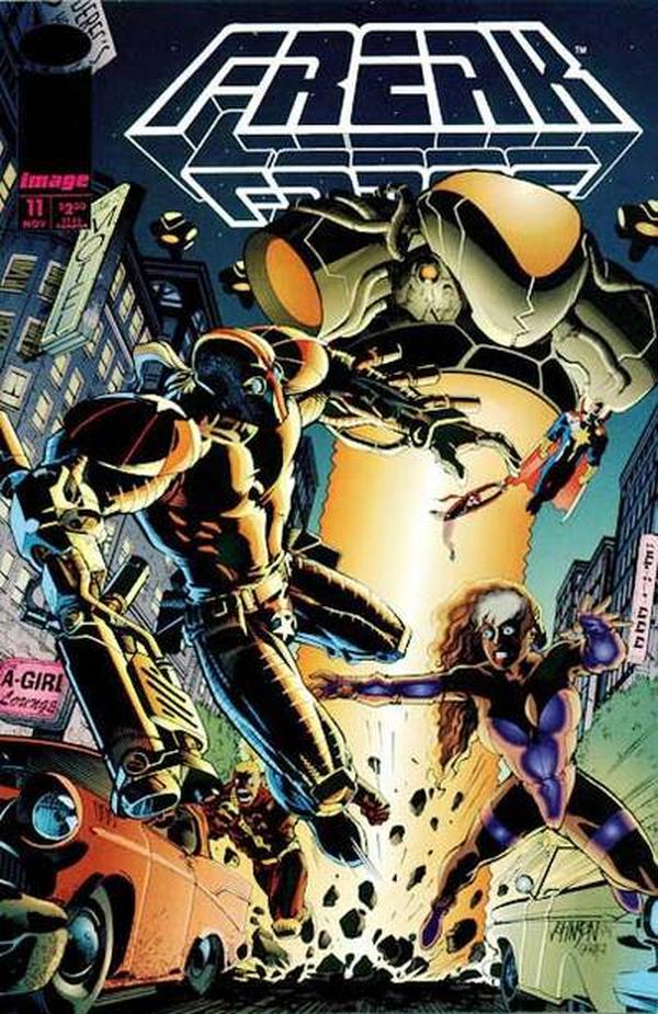 Freak Force (1993) #11 cover