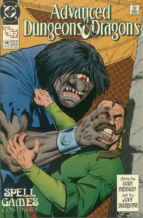 Advanced Dungeons & Dragons Comic Book (1988) #14 cover