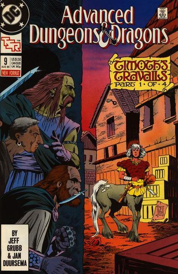 Advanced Dungeons & Dragons Comic Book (1988) #9 cover