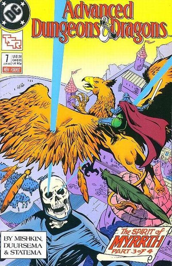 Advanced Dungeons & Dragons Comic Book (1988) #7 cover