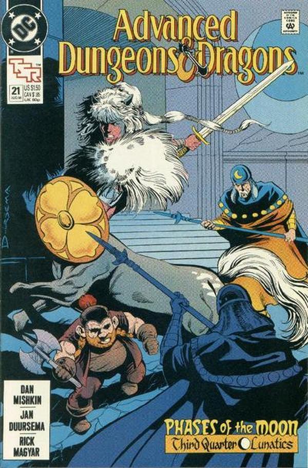 Advanced Dungeons & Dragons Comic Book (1988) #21