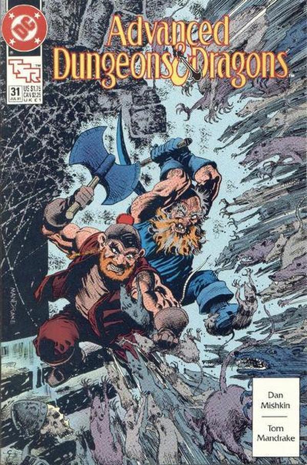 Advanced Dungeons & Dragons Comic Book (1988) #31