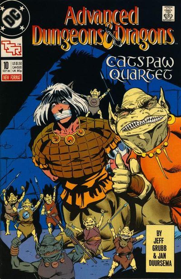 Advanced Dungeons & Dragons Comic Book (1988) #10 cover