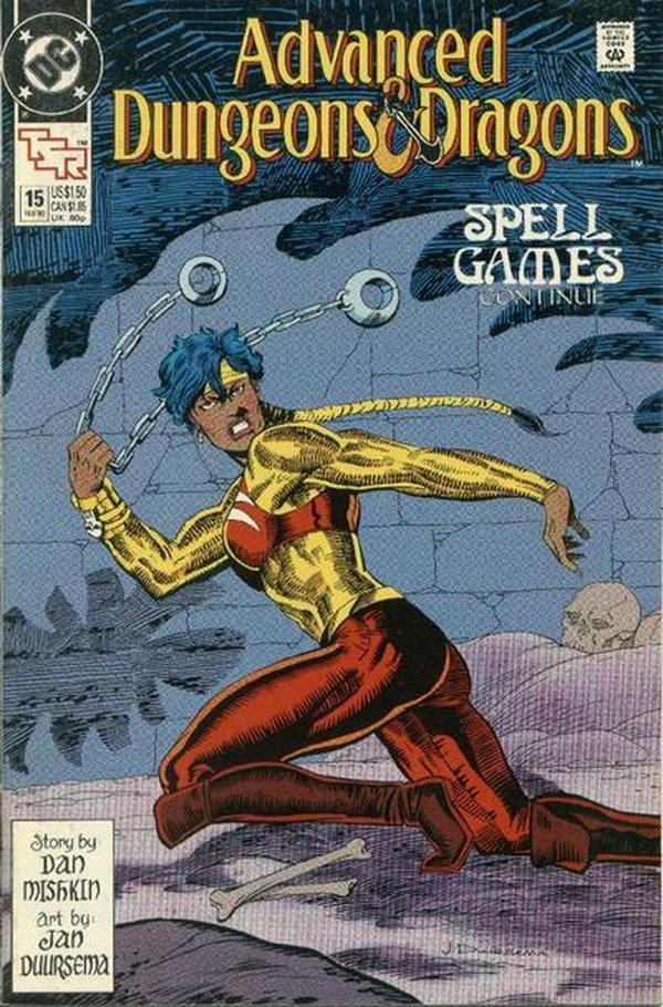 Advanced Dungeons & Dragons Comic Book (1988) #15 cover