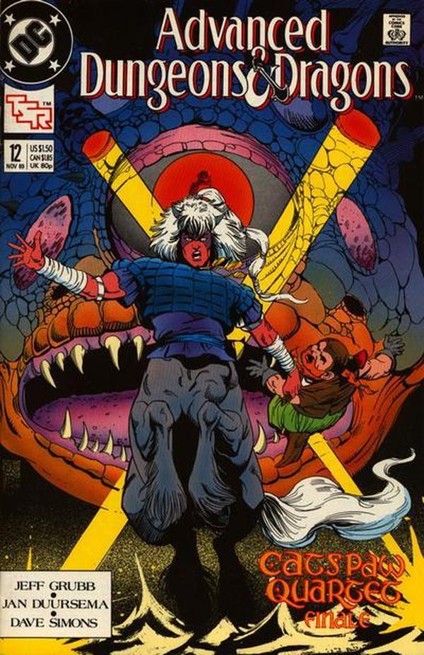 Advanced Dungeons & Dragons Comic Book (1988) #12 cover