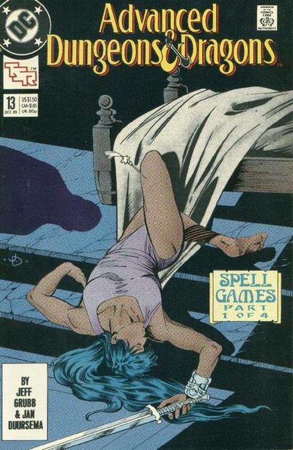 Advanced Dungeons & Dragons Comic Book (1988) #13 cover