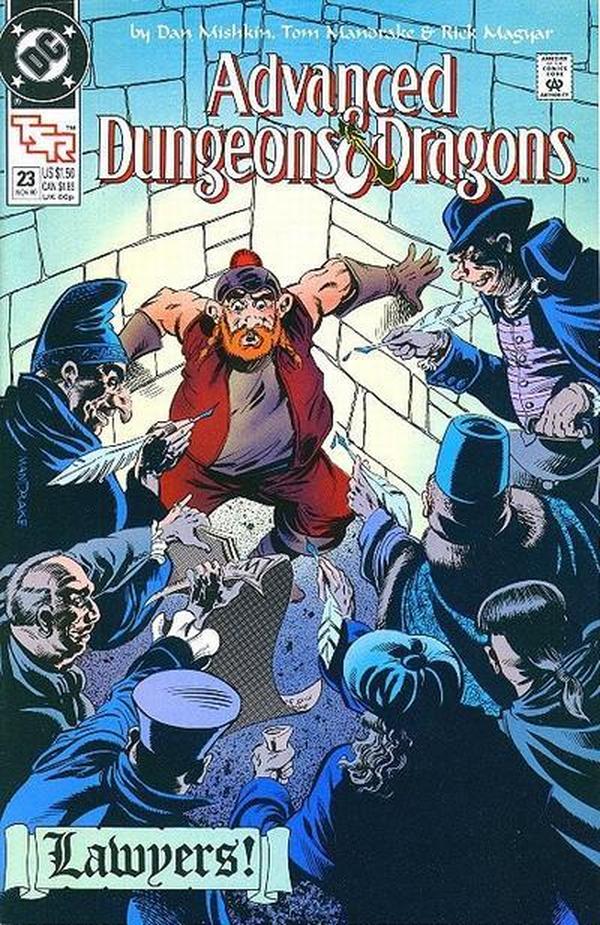 Advanced Dungeons & Dragons Comic Book (1988) #23