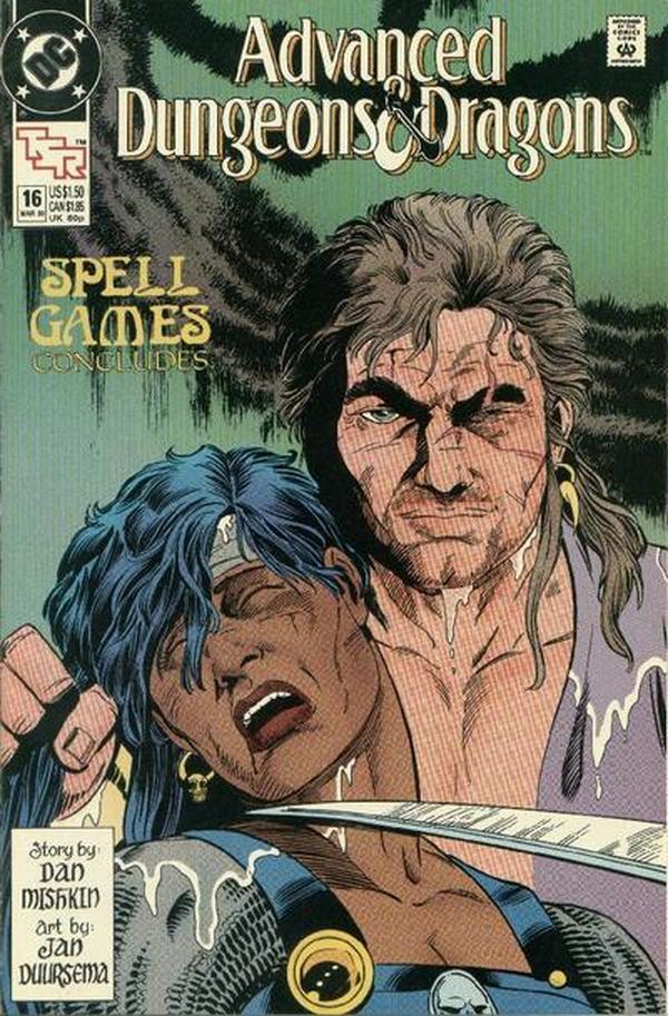 Advanced Dungeons & Dragons Comic Book (1988) #16 cover