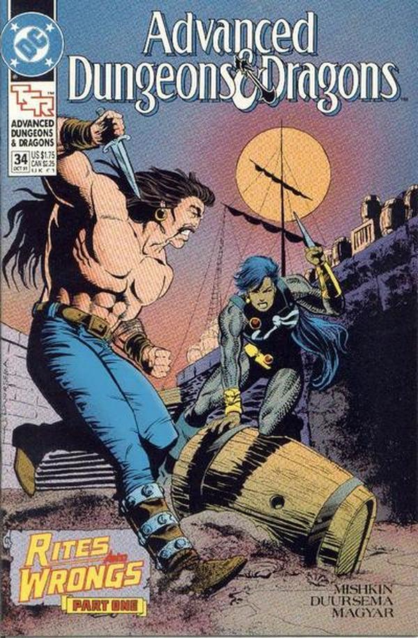 Advanced Dungeons & Dragons Comic Book (1988) #34