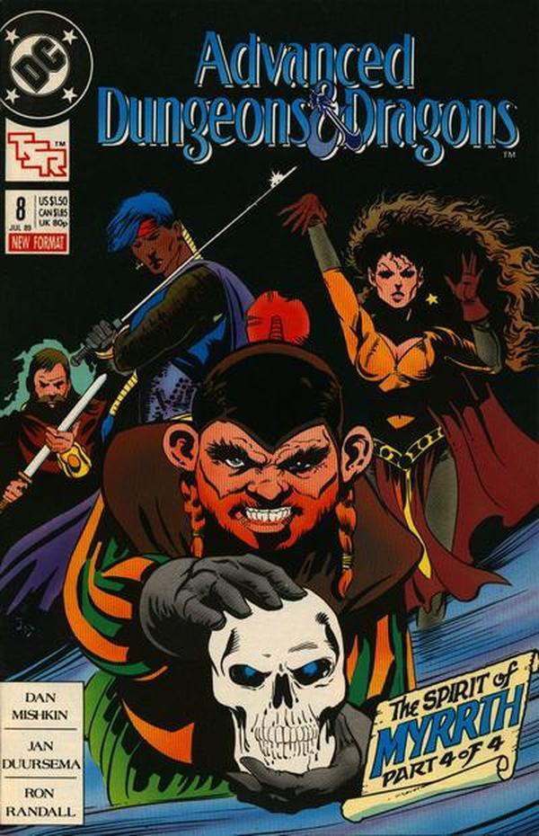 Advanced Dungeons & Dragons Comic Book (1988) #8 cover